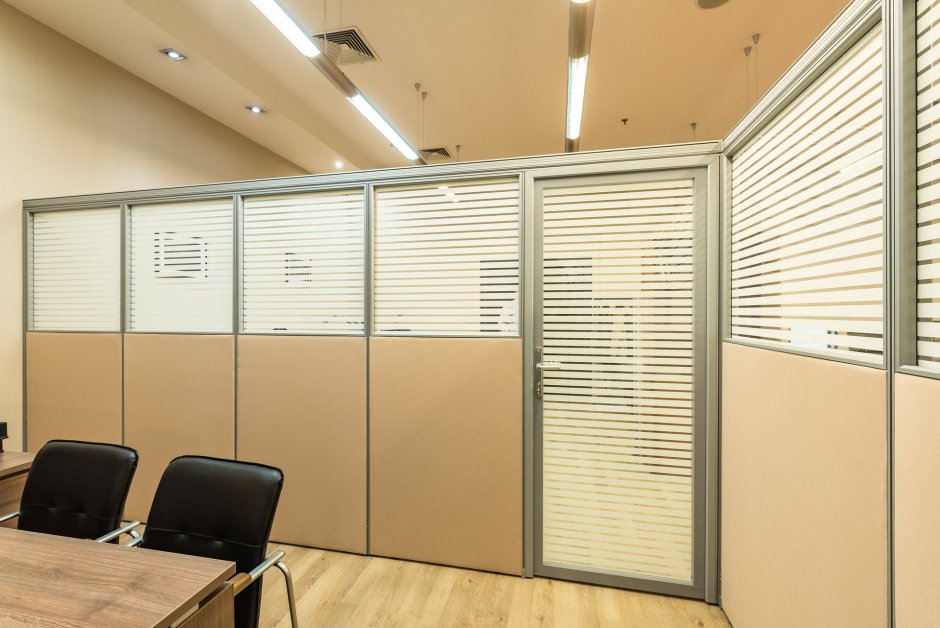 Алюминиевые офисные перегородки “g60"