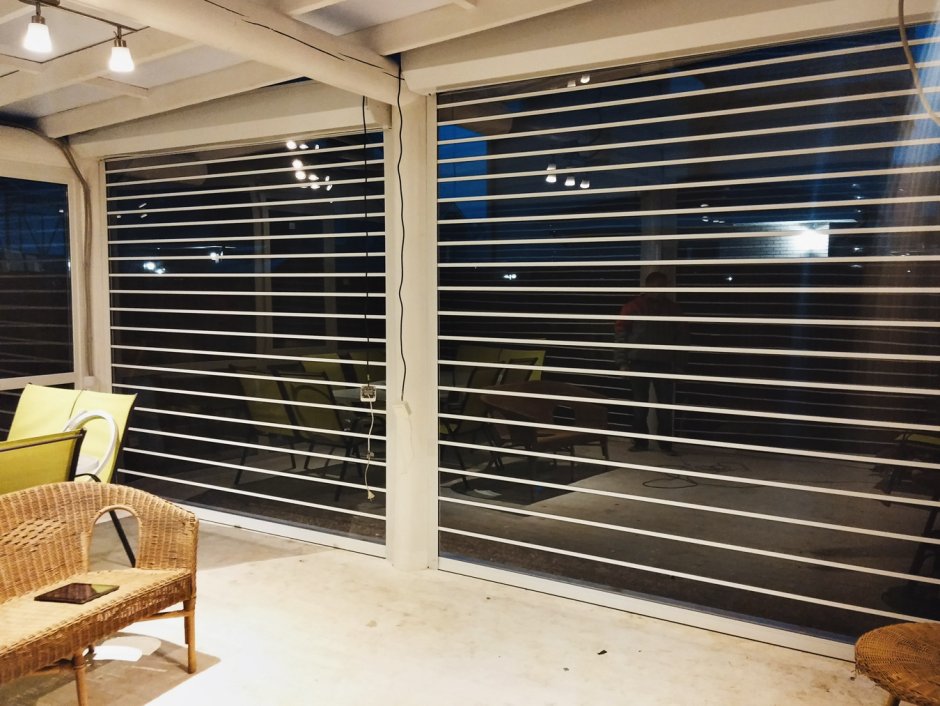 Рольставни из поликарбоната Алютех