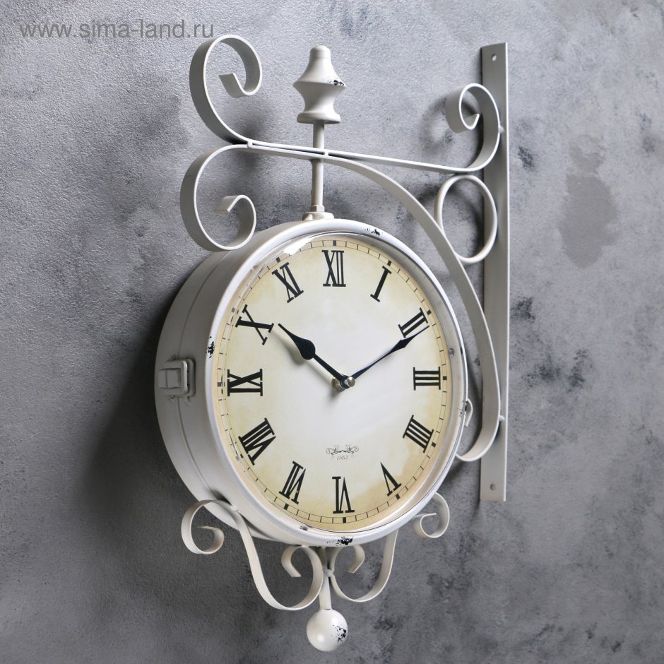 Часы настенные садовые двойные Мерано