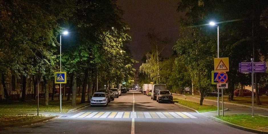 Уличное освещение в парках