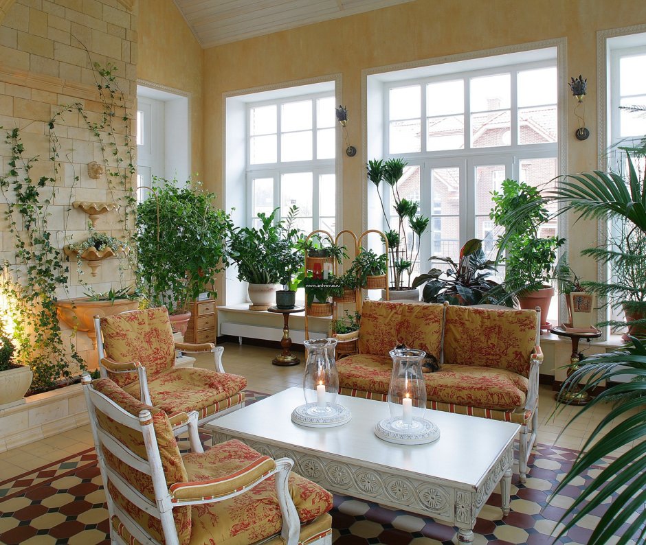 Зимний сад в доме