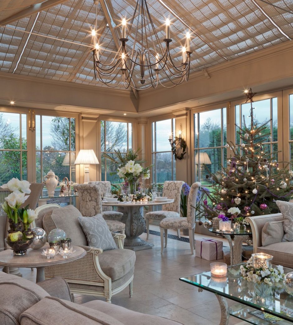 Зимний сад интерьер