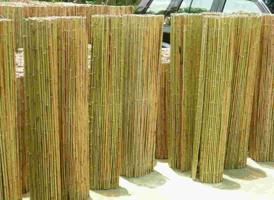 Изгородь бамбук Леруа