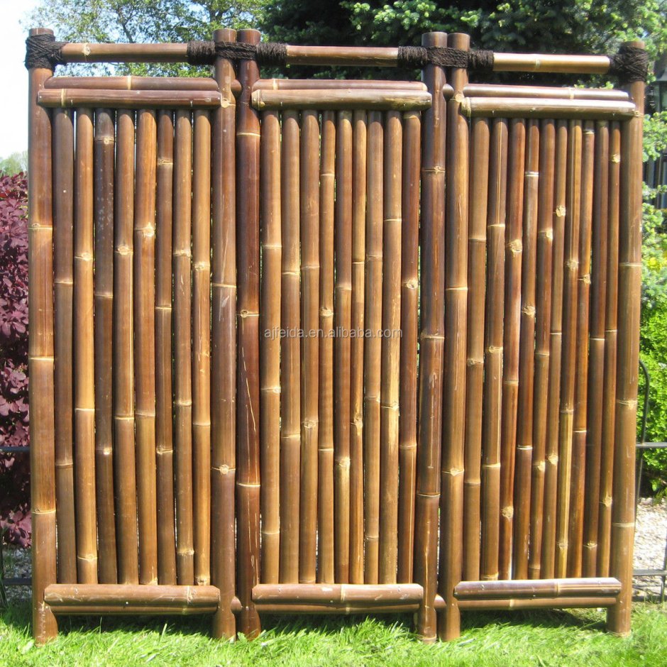 Бамбуковый заборчик