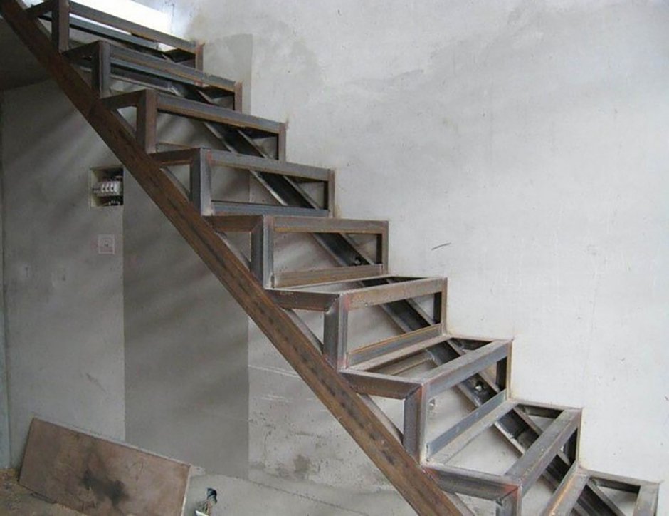 Самодельные железные лестницы
