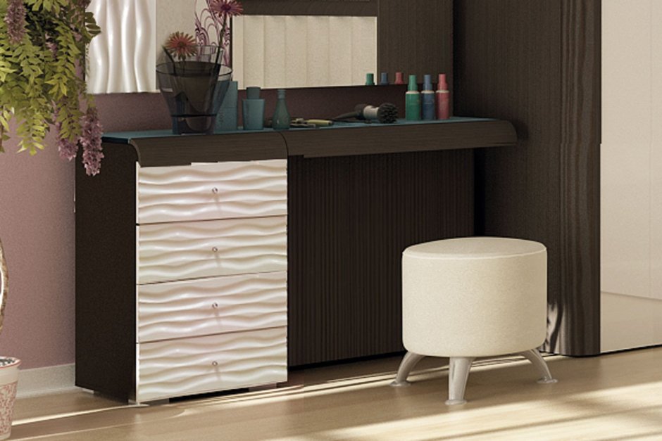 Стол комод белый