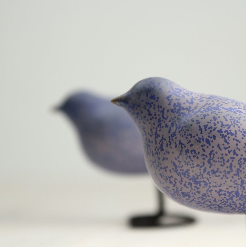 Керамика синяя птица