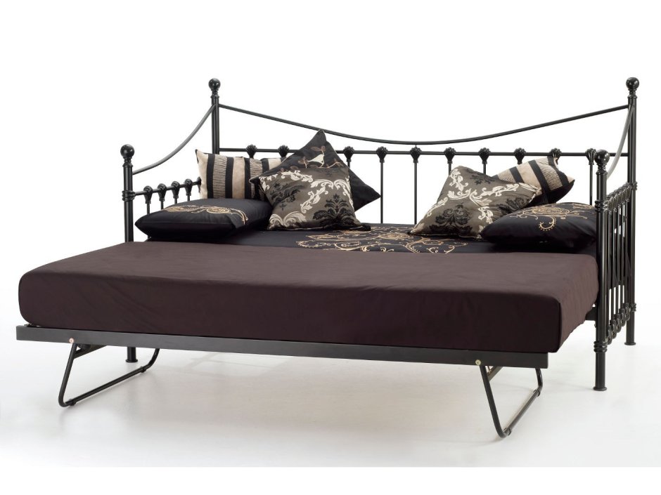 Кровати и диваны из металла