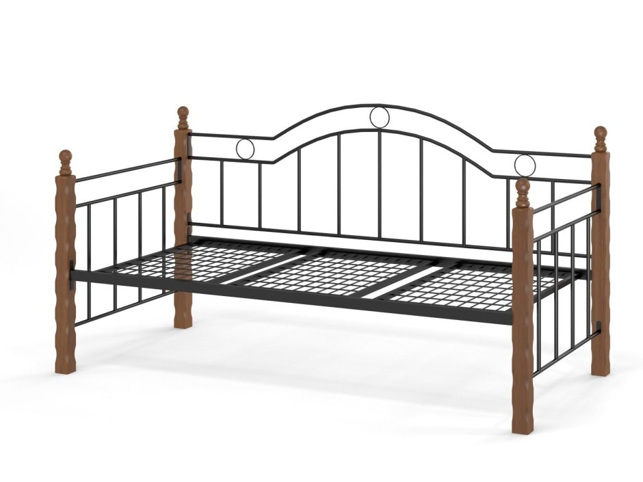 Кровать кушетка металлическая