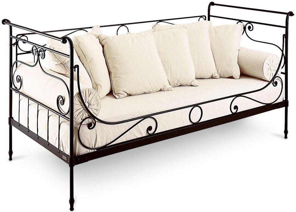 Кованый диван раскладной