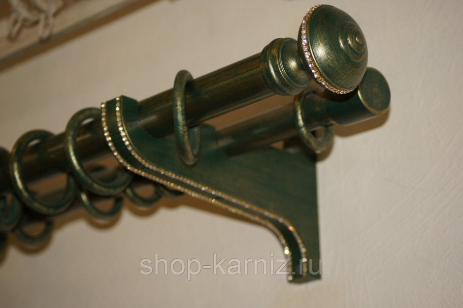 Двухрядный карниз Винтаж Савона