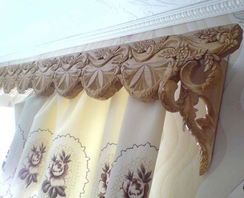 Резные гардины