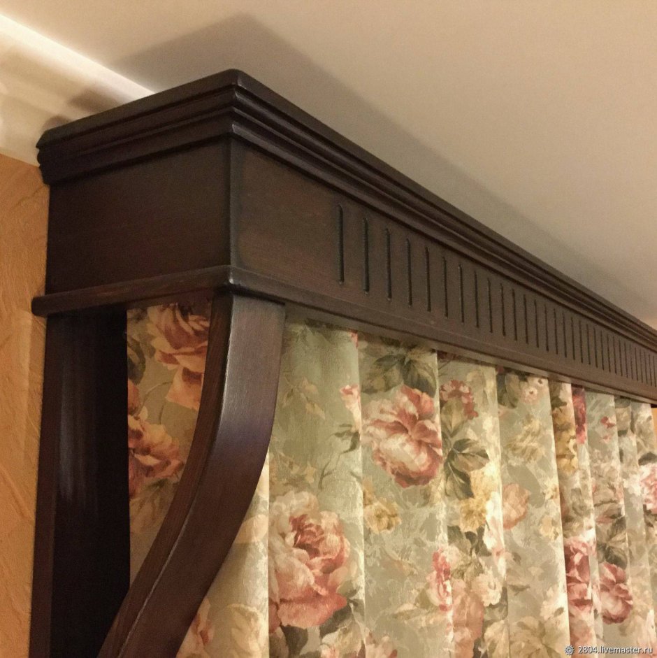 Деревянные карнизы для штор