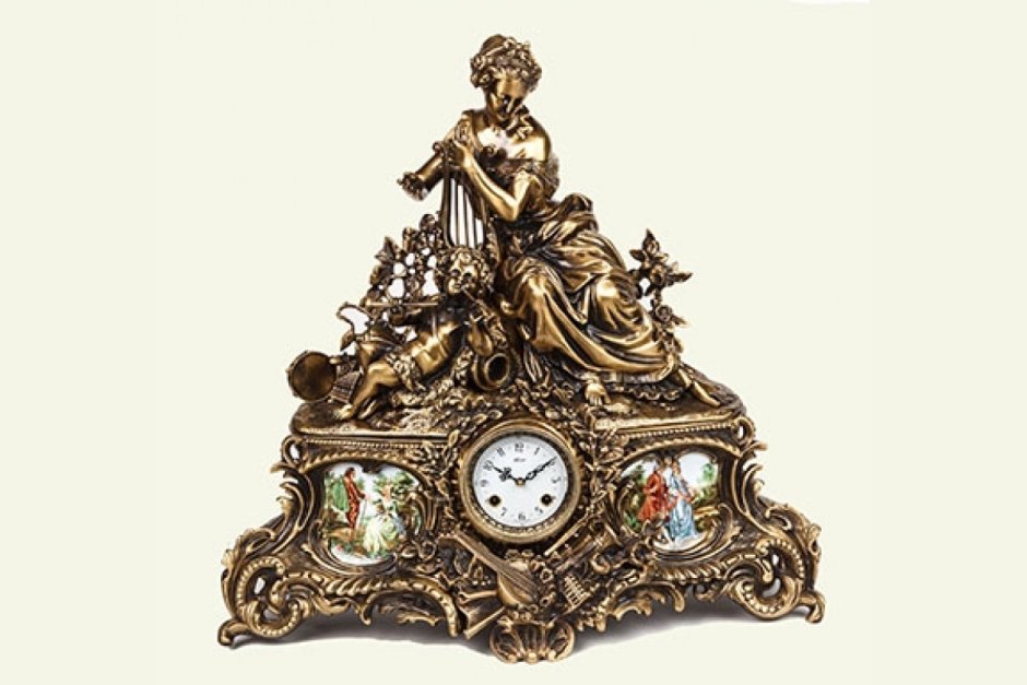 Часы каминные «XXV годовщина свадьбы Александра III И Марии Федоровны»