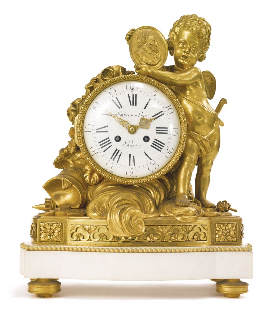 Часы бронза Ампир Павловский дворец