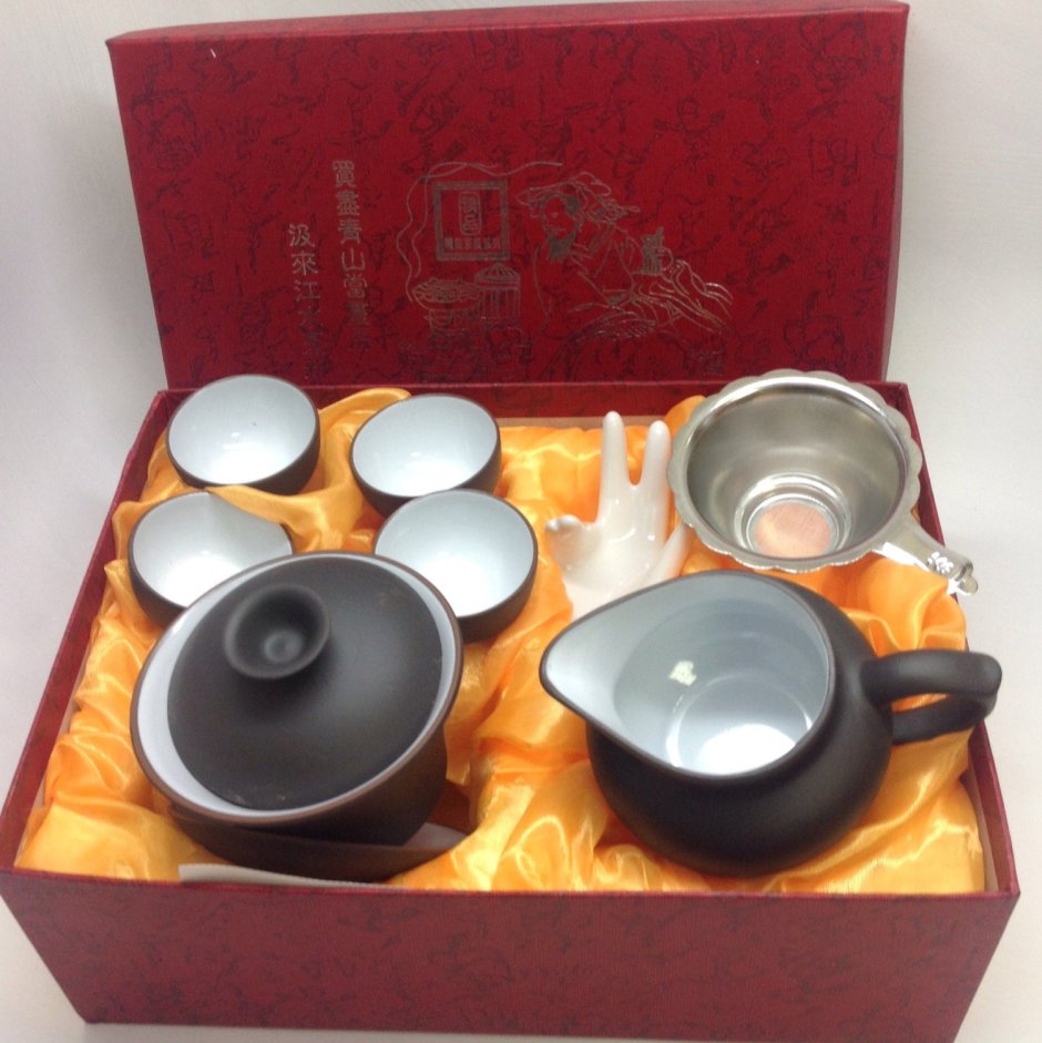 Китайский чайный набор в коробке