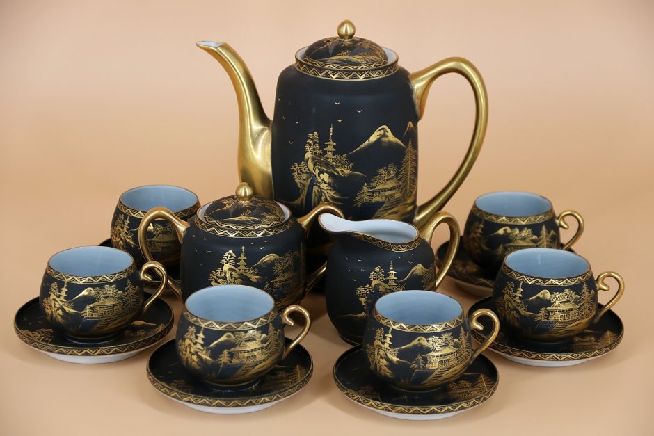 Кофейный сервиз Гарднер 1820