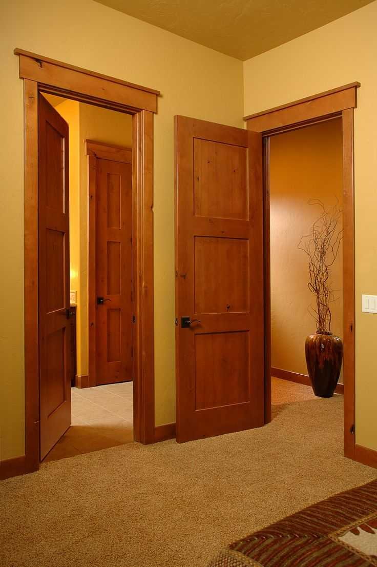 Двери в интерьере частного дома