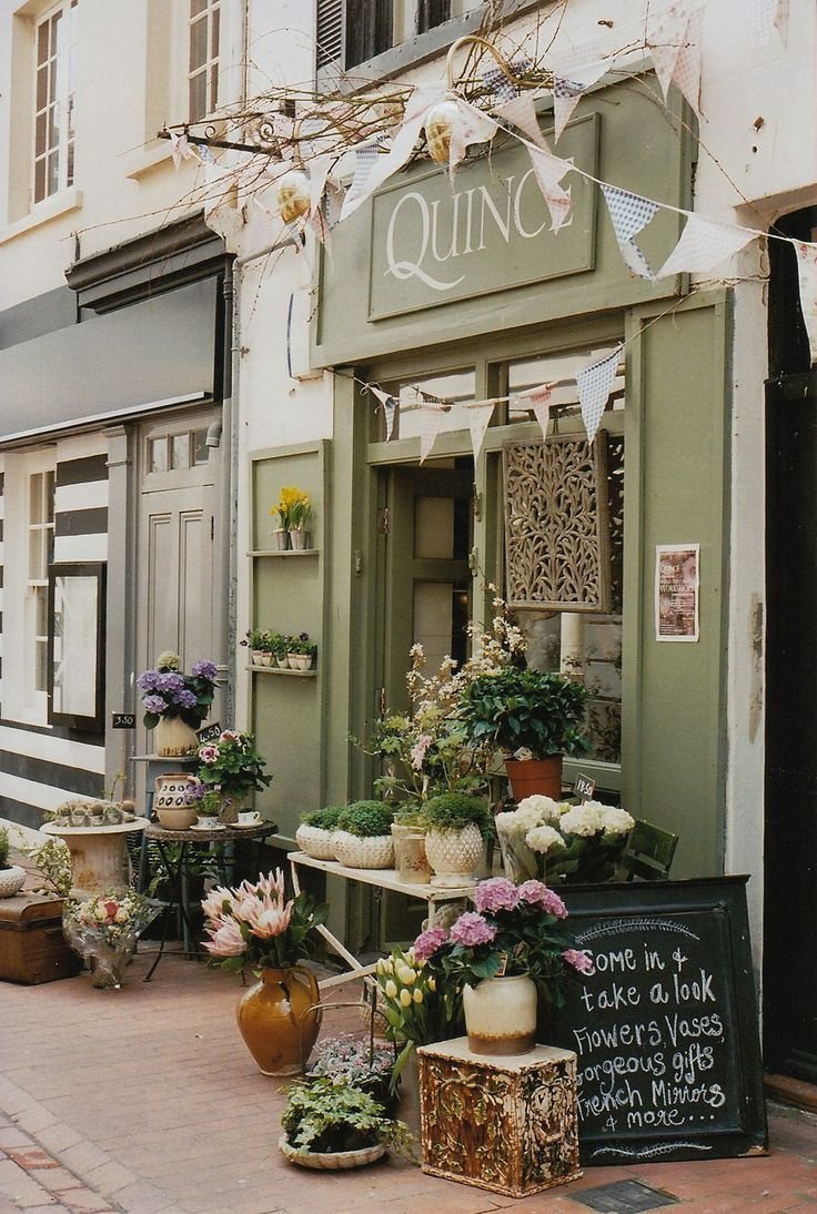 Цветочный магазин в Англии