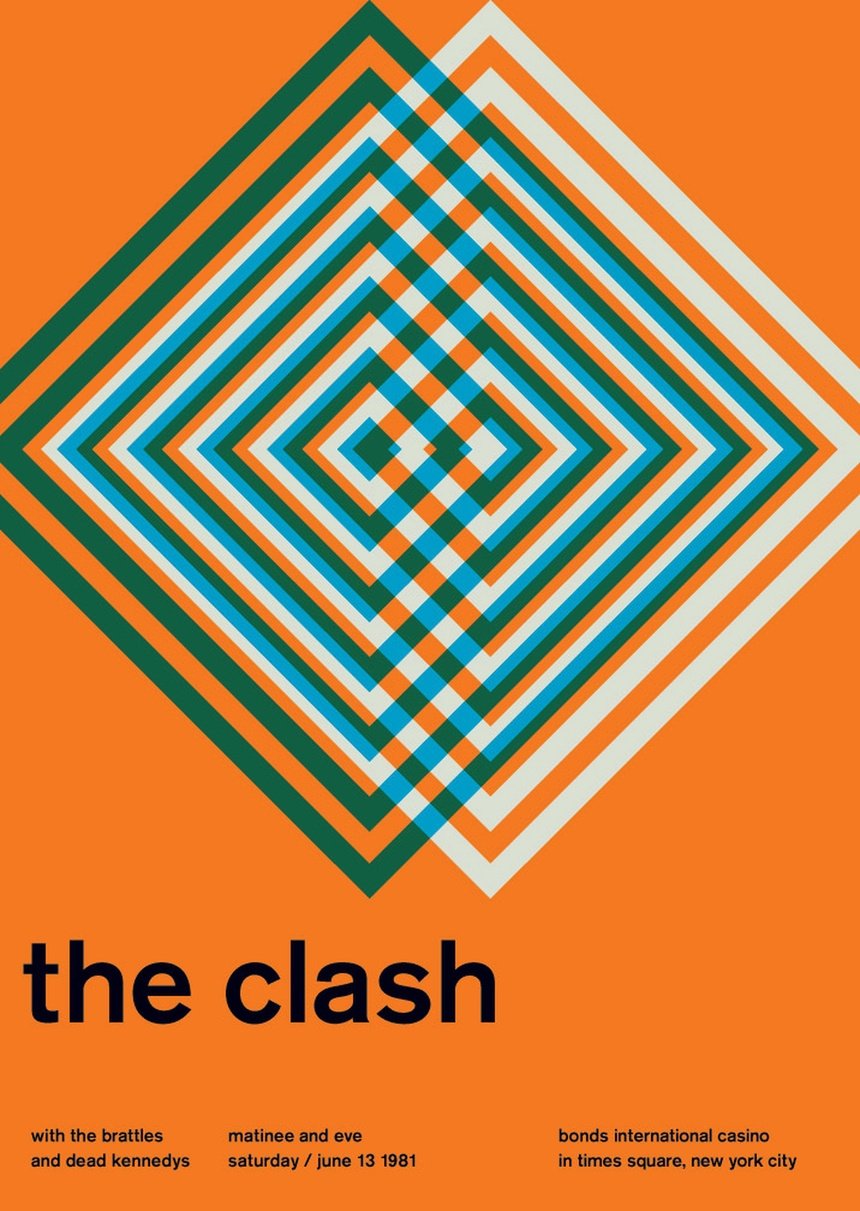 Плакаты в швейцарском стиле