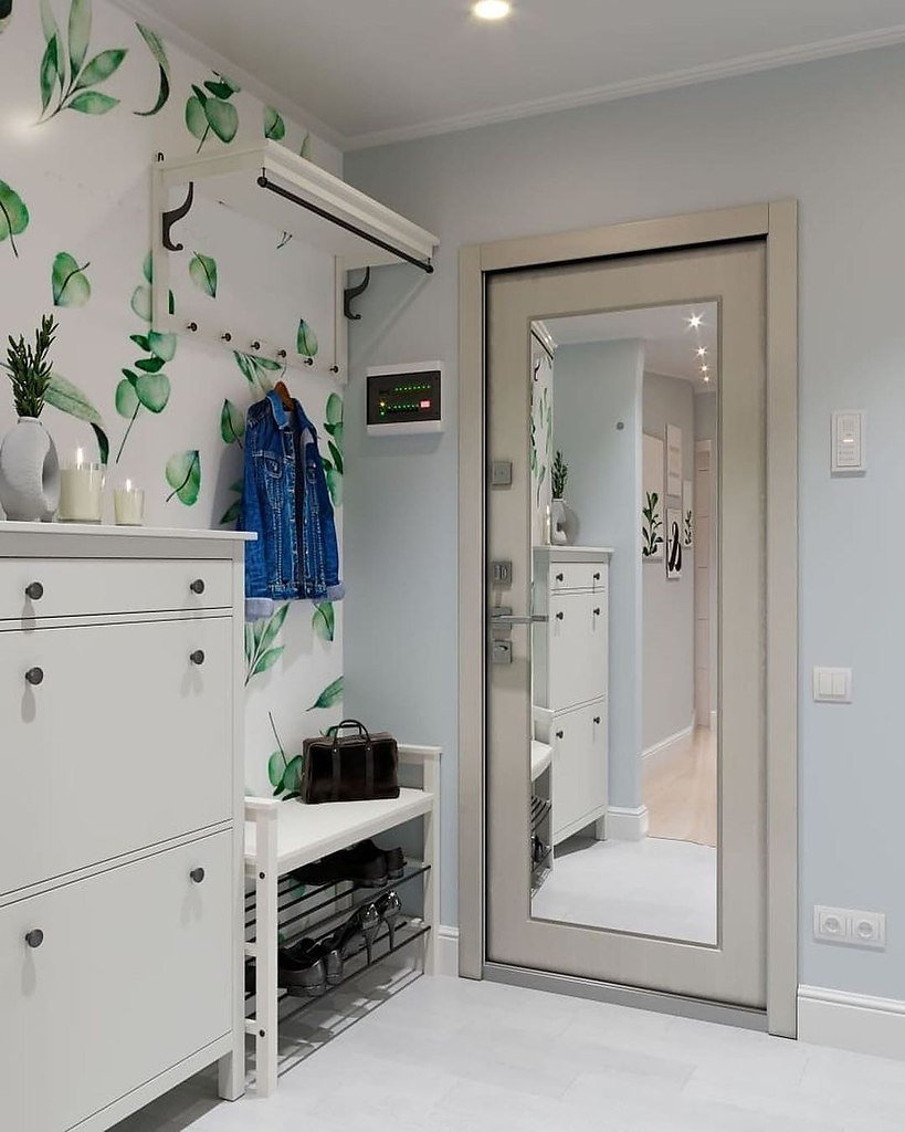 Кухня-прихожая планировка