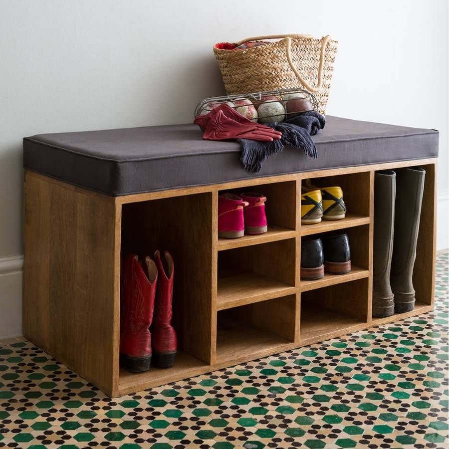 Entryway Shoe Rack Bench