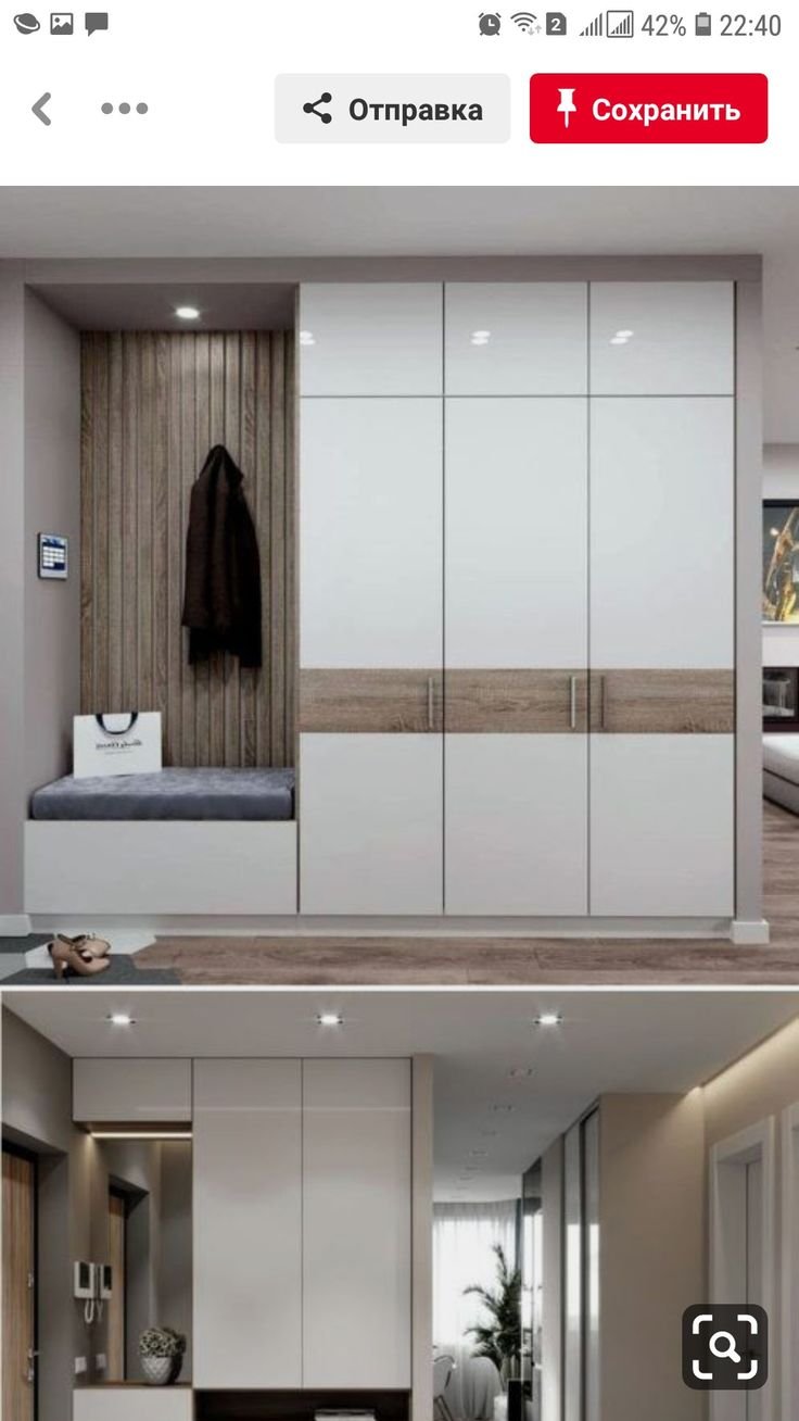 Шкаф купе в коридор