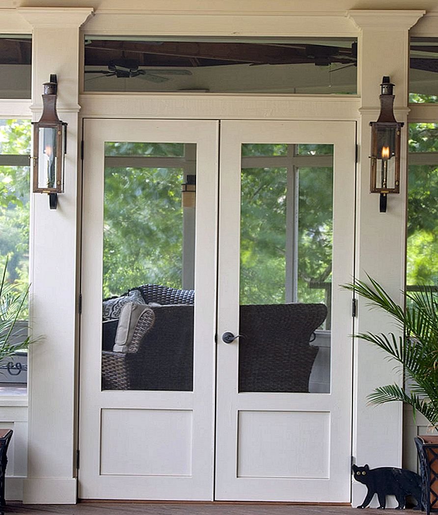 Дверь выход на террасу