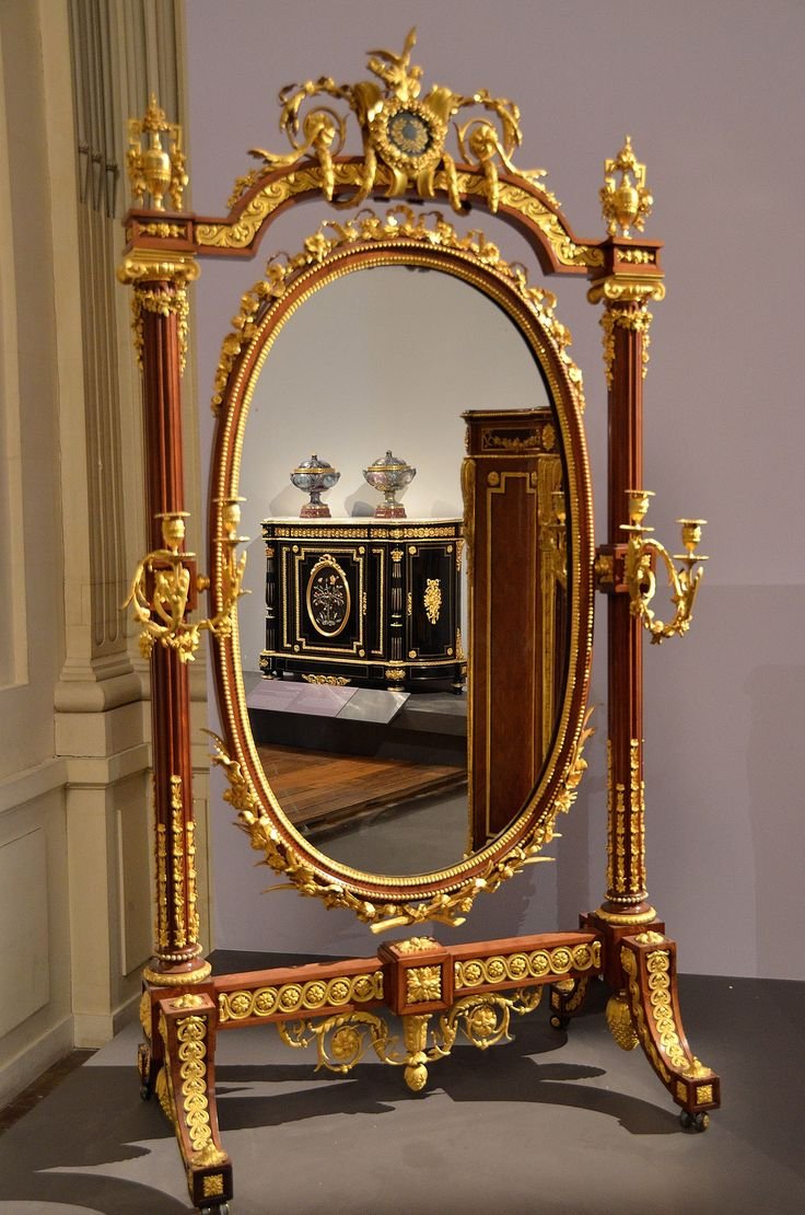 Зеркало напольное (бук)