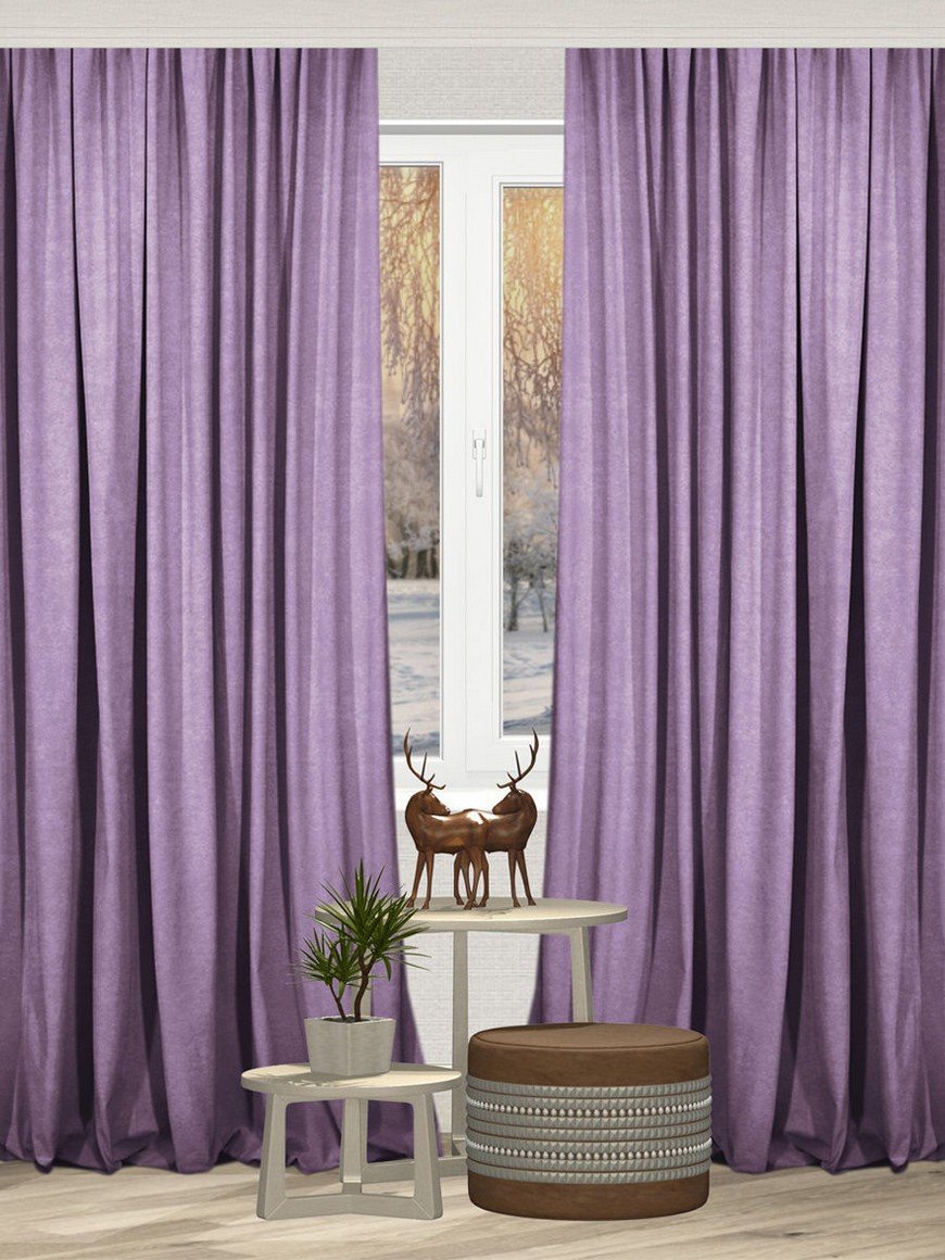 Икеа шторы фиолетовые блэкаут