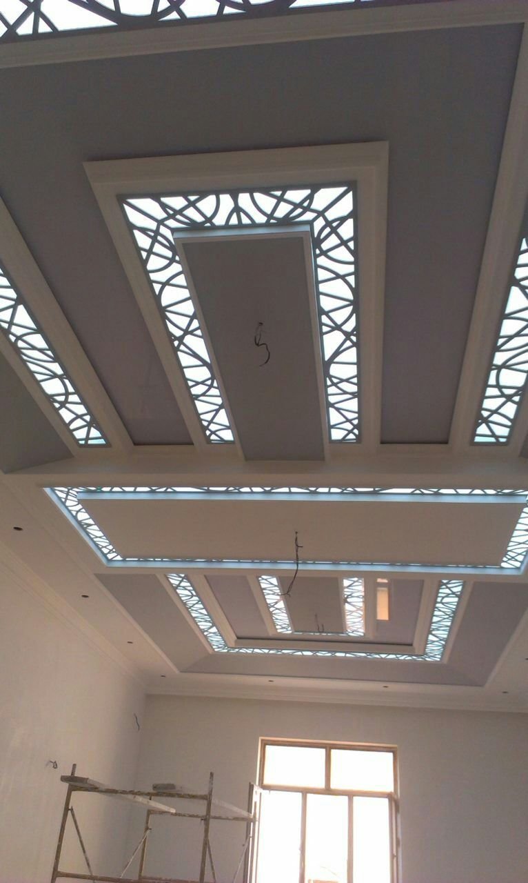 Декор потолок дарвозахона