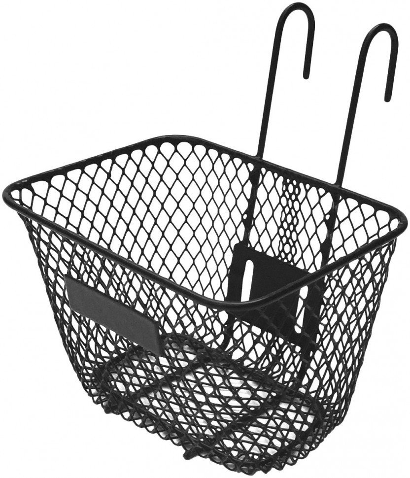 Велокорзина передняя с ручкой 35*25*25 см с быстросъемным креплением № 2