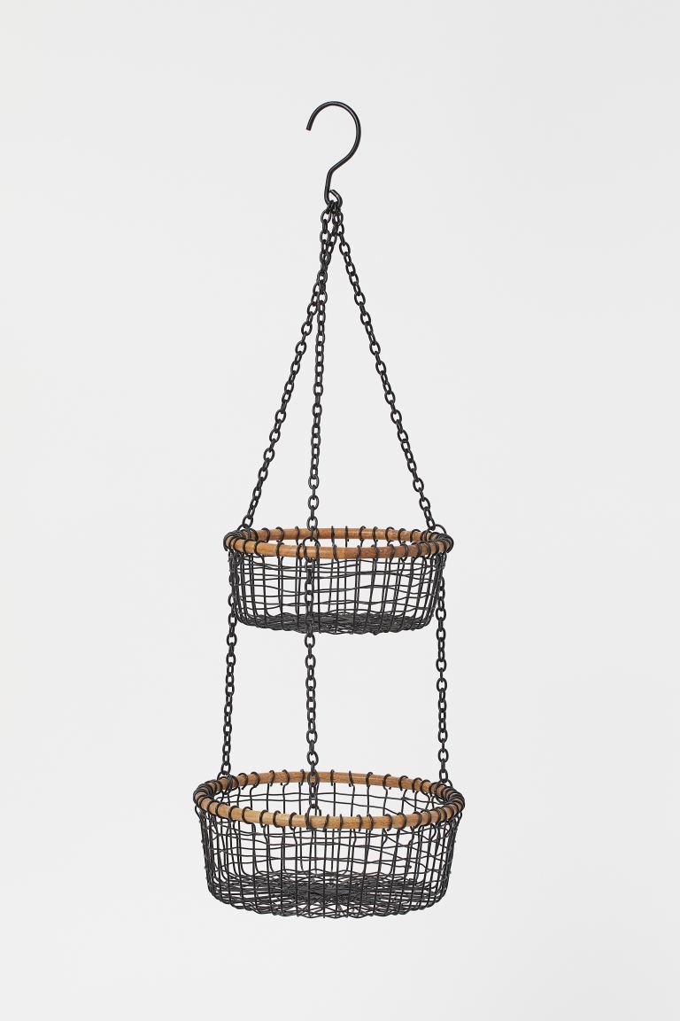 Корзина подвесная металлическая
