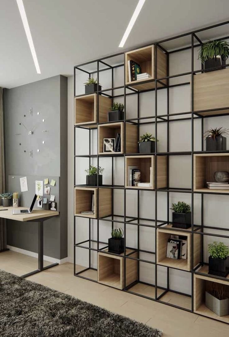 Стильный стеллаж