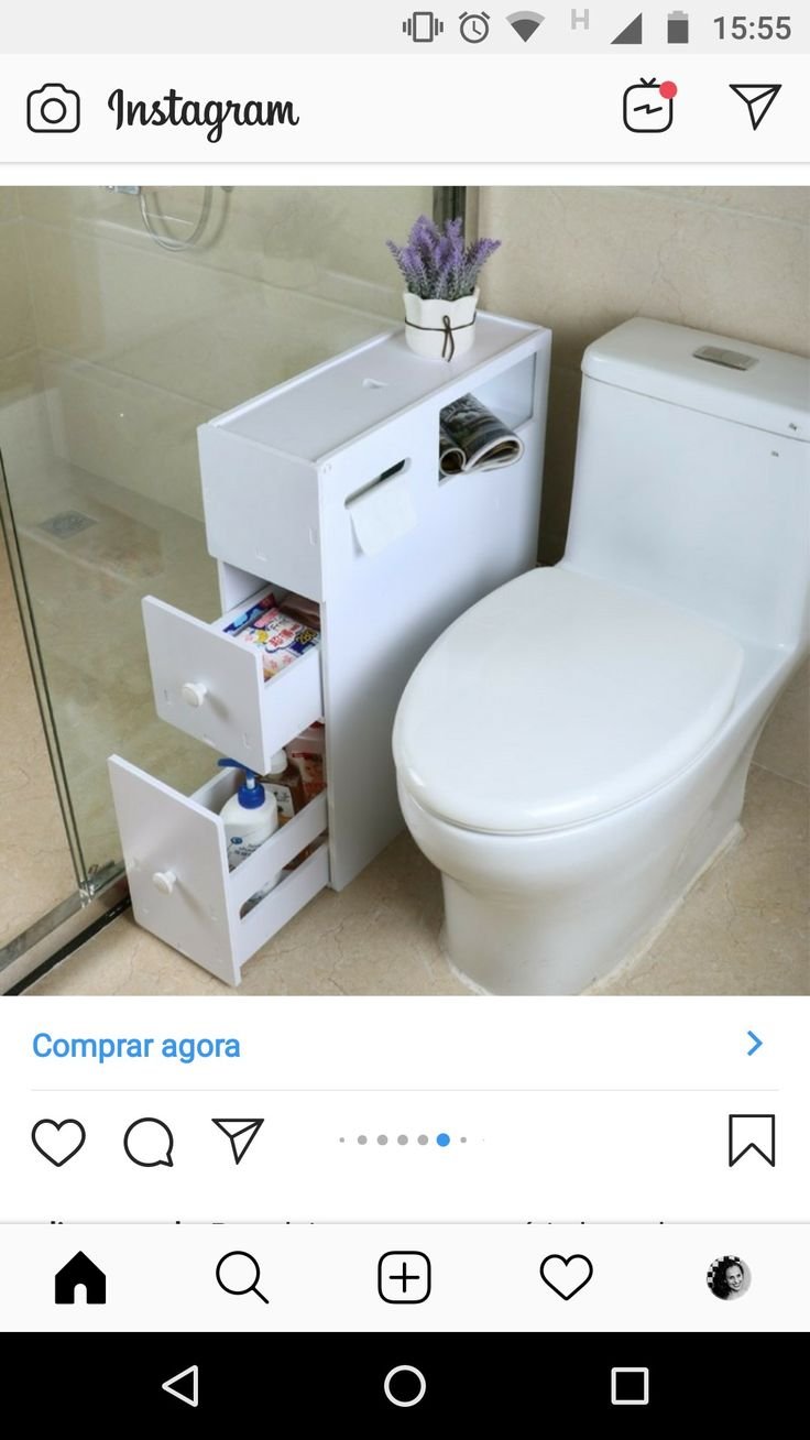 Тумба в туалет