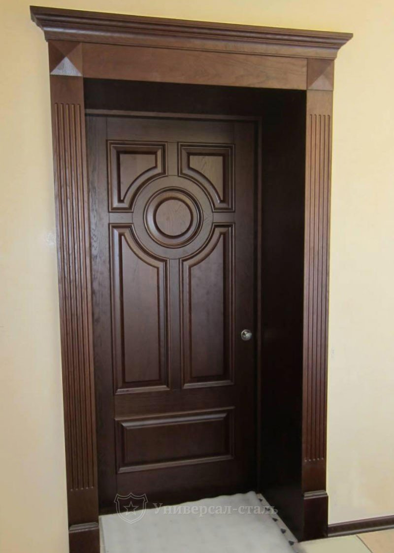 Отделка дверного проема входной двери