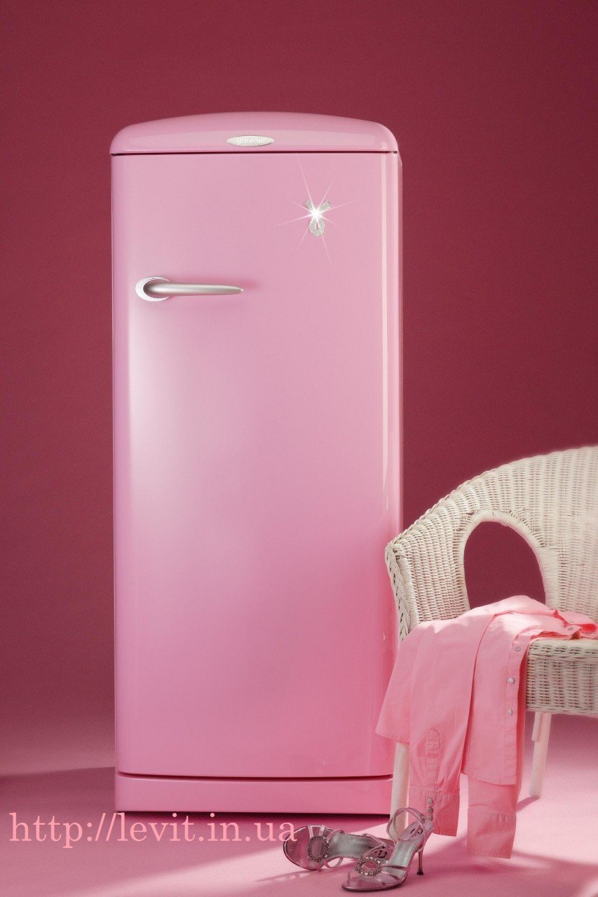 Pink Fridge Freezer
