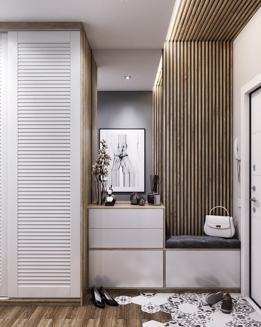 Шкаф в скандинавском стиле