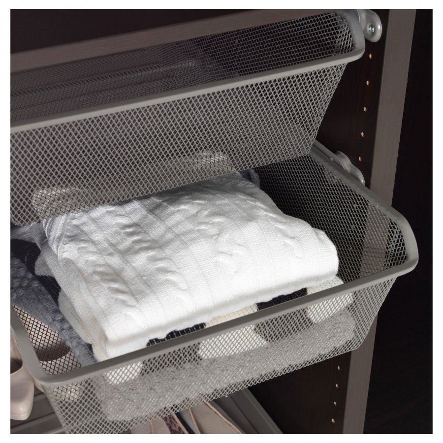 Корзина сетчатая ikea сетчатая komplement 100x35