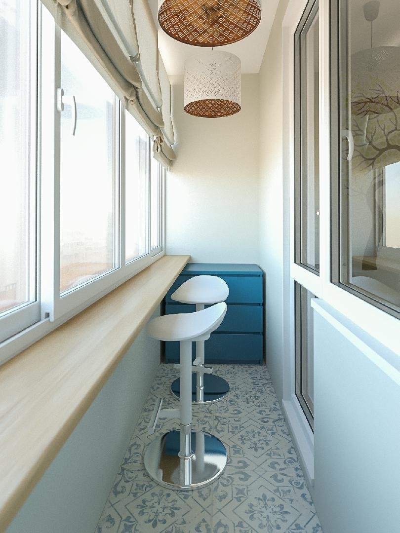 Полубалкон полулоджия