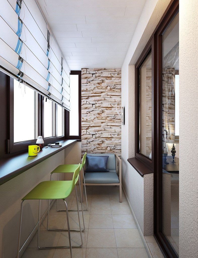 Объединение лоджии с кухней