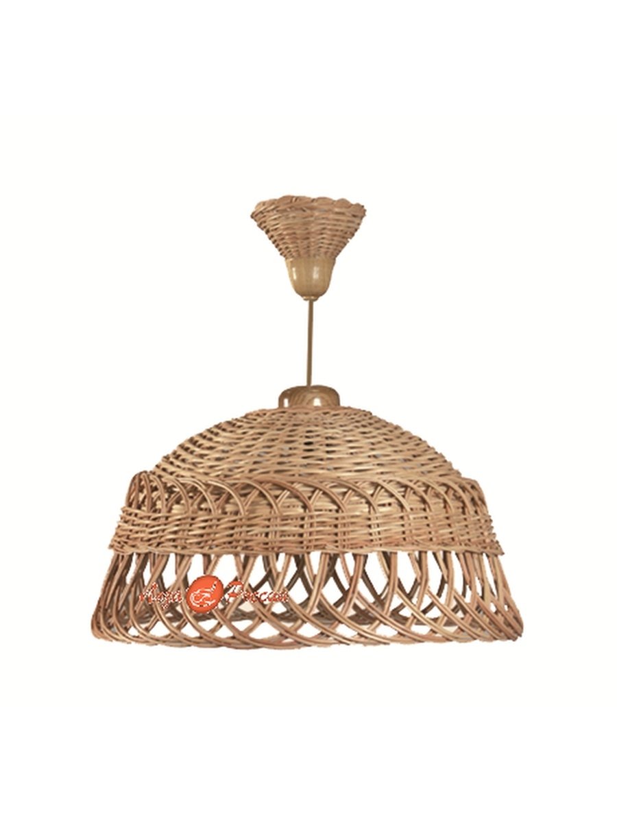 Плетеный абажур икеа