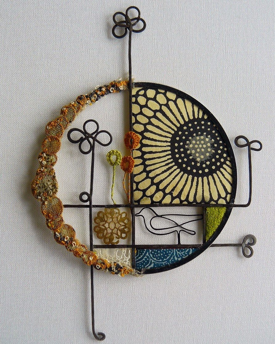 Настенные панно из проволоки