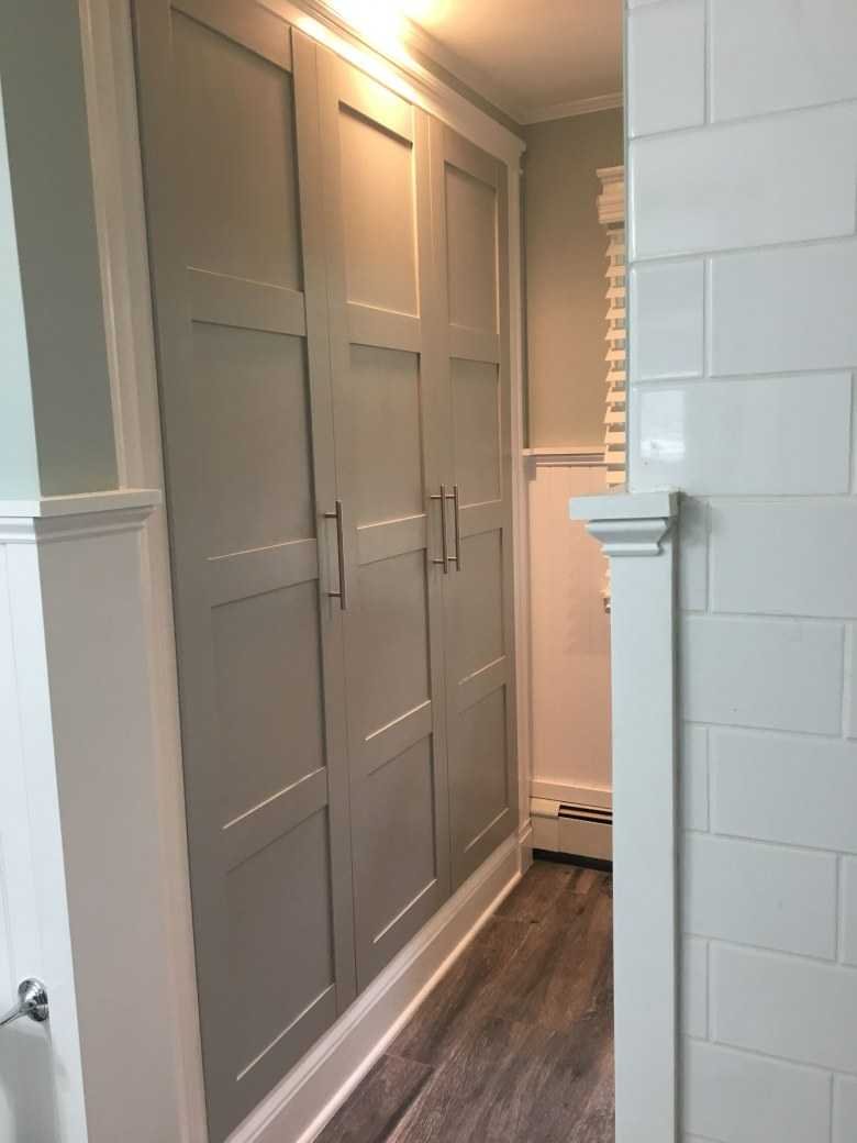 Шкаф встроенный в нишу