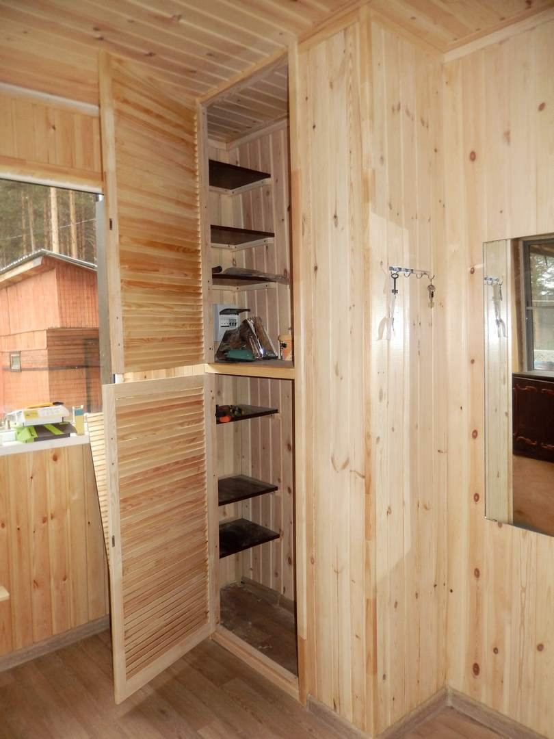 Отделка стен вагонкой