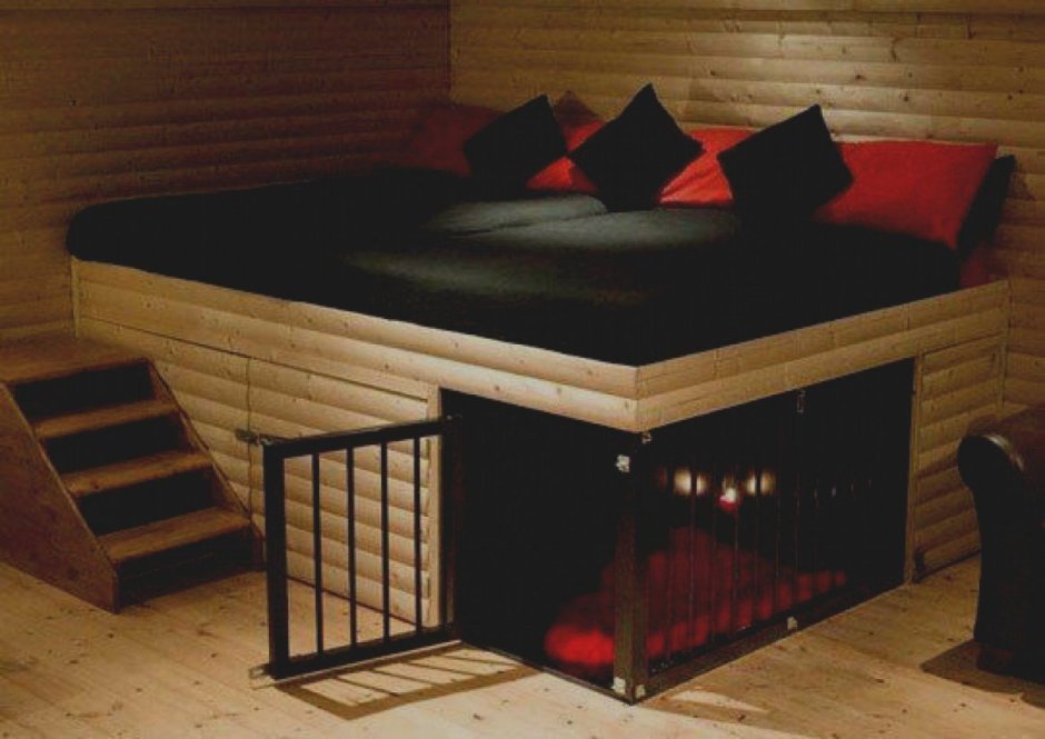 Кровать-клетка для собаки