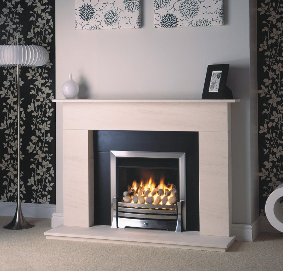 Камин в интерьере