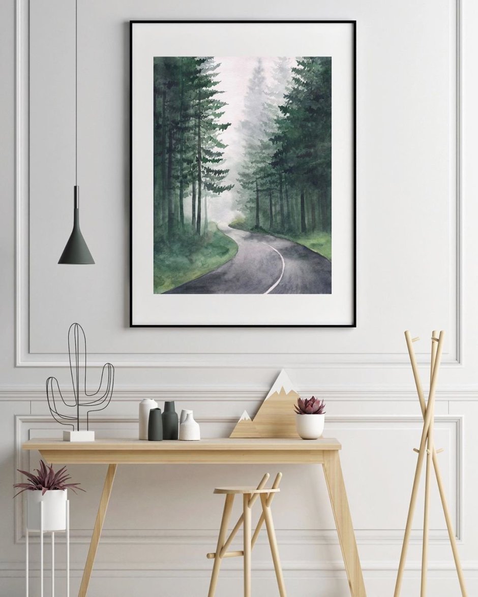 Постеры в стиле Сканди