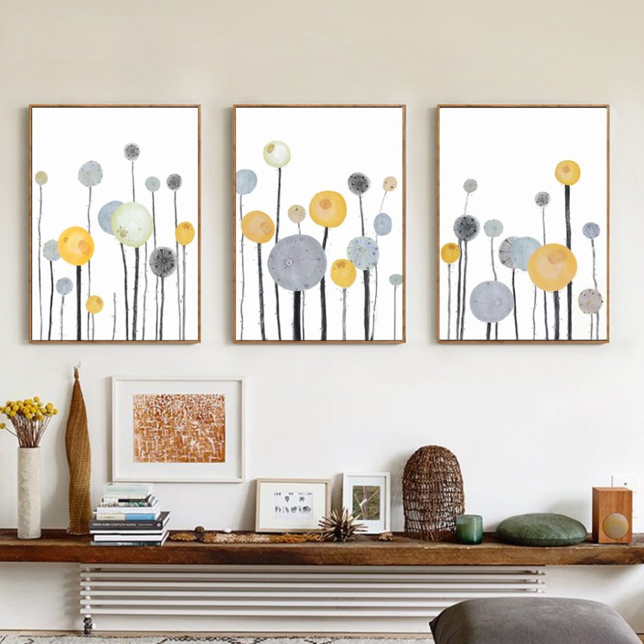 Сканди стиль в интерьере гостиной