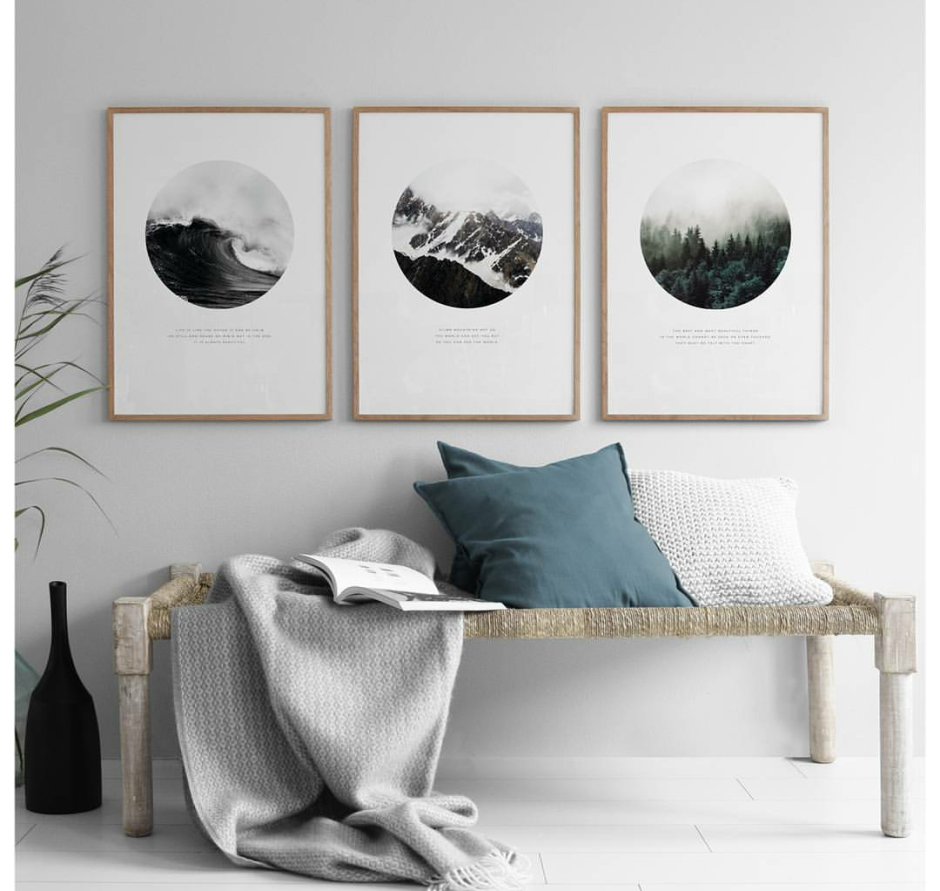 Скандинавский пейзаж живопись